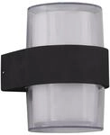 Reality Leuchten LED Au&szlig;en Wandleuchte Molina R22052142, Druckguss Aluminium