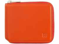 DUDU Herren-Brieftasche RFID, aus weichem Leder mit kleinem außenliegendem