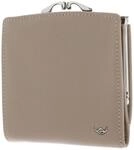 Golden Head Leder Geldb&ouml;rse Madrid RFID Protect B&uuml;gelb&ouml;rse 2049 Taupe