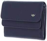 Golden Head Leder Geldb&ouml;rse Madrid RFID Protect &Uuml;berschlagb&ouml;rse 1176 Blau