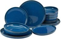 CreaTable, 23187, Serie uno ATLANTICO, 12-teiliges Geschirrset, Teller Set aus