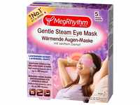MegRhythm Wärmende Augen-Maske - 5er Packung - Mit sanftem Dampf - Lavendel-Duft,