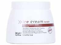 Inebrya Ice Cream Keratin Restructuring Mask. Umstrukturierende Haarmaske, 500 ml