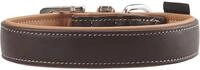 Knuffelwuff Hundehalsband Leder Lederhalsband Hund weiches Leder Arcadia 24-30CM