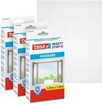 tesa INSECT STOP Klett Fliegengitter f&uuml;r Fenster - Insektenschutz mit Klettband,