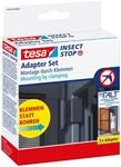 tesa INSECT STOP Klemm-Adapter-Set f&uuml;r Insektenschutz-T&uuml;ren - Anthrazit 