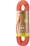 EDELRID Heron Eco Dry 9,8 Einfachseil Beige/Rot/Braun 70 m