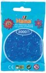 Hama Perlen 501-15 - Mini-Perlen 2000 St&uuml;ck transparent/blau