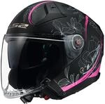 LS2, Jet-Motorradhelm INFINITY II LOTUS Matt Pink, XL