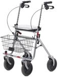 Bischoff & Bischoff Senio Rollator, faltbar - Standard-Rollator mit gro&szlig;en R&auml;dern