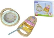 Eichhorn - Peppa Pig Holz-Musikset bestehend aus Handtrommel und Xylophon,...