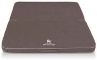 Faltbare Reisematte Orthop&auml;disch Tacoma Hundematte aus Velours mit Handwebcharakter