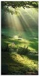 ARTland Wanddeko Glasbilder Wandbild Glas Bild einteilig 50x100 cm Hochformat...