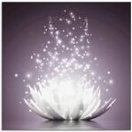 ARTland Wanddeko Glasbilder Wandbild Glas Bild einteilig 50x50 cm Quadratisch...
