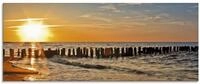 ARTland Wanddeko Glasbilder Wandbild Glas Bild einteilig 125x50 cm Querformat...