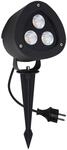 Megatron MT70802 Gartia LED-Gartenstrahler LED LED fest eingebaut 20 W Anthrazit