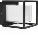 Smartwares Au&szlig;enwandleuchte Cube Black Outdoor &ndash; 800 lm &ndash; Stimmungsbeleuchtung