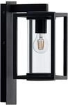 Lucande Wandlampe aussen, Aussenwandleuchte spritzwassergesch&uuml;tzt IP44 1x E27 max.
