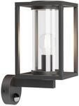 Lucande Wandlampe aussen mit Bewegungsmelder, Aussenwandleuchte