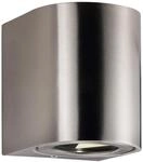 Nordlux CANTO 2 Wandleuchte Edelstahl, LED, 10.6W, 500 Lumen, IP44, Up- &...