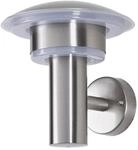 Lindby LED Wandlampe/Wandleuchte au&szlig;en, Edelstahl, Kunststoff,...