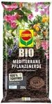 Compo Bio Mediterrane Erde 20 L, torffrei, 5 Wochen N&auml;hrstoffe, Pflanzerde |...