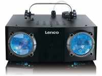 Lenco LFM-110 Dual Matrix RGB Partylicht - mit Nebelmaschine - integrierte
