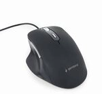 Gembird Maus Wired Optical LED USB schwarz