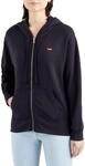 Levi's Damen Standard Zip Sweatshirt Hoodie Kapuzenpullover, Caviar, XS