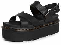 DR. MARTENS Damen Voss II Quad Sandals, Black Athena, 37 EU