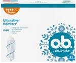 o.b. ProComfort Plus 54 St&uuml;ck, Tampons f&uuml;r starke Tage, SilkTouch Oberfl&auml;che und