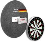 Karella Schallschutz Ultimo &Oslash;69 cm f&uuml;r Steeldartboards, 2-TLG mit integriertem