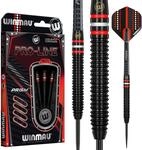 WINMAU Pro-Line Series Dartpfeile 26g | 90% Tungsten Steeldarts | Profi Dart Pfeile