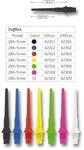 BULL'S Tufflex Soft Tips, 2BA, rot, 100Stk.