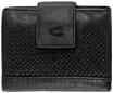 camel active Wave Damen Geldb&ouml;rse Portemonnaie RFID Leder Mittelgro&szlig; Schwarz