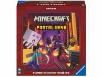 Ravensburger Familienspiel Minecraft Portal Dash, Gesellschaftsspiel für Kinder und