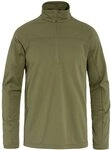 Fj&auml;llr&auml;ven Herren Abisko Lite Fleece Half Zip Sweatshirt, Gr&uuml;n, L EU