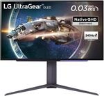 LG Electronics 27GR95QE-B Ultragear Gaming Monitor 27" (67,32 cm), OLED, 2.560 x
