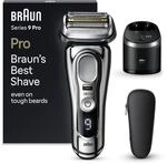 Braun Series 9 Pro Premium Elektrorasierer mit 4+1 Scherkopf, Rasierer Herren