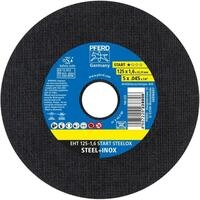 PFERD TOOLS Trennscheiben EHT, 25 St&uuml;ck | 125 x 1,6 x 22,23 mm, gerade, Start-Linie