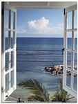 ARTland Wanddeko Glasbilder Wandbild Glas Bild einteilig 45x60 cm Hochformat...