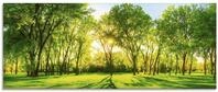 ARTland Wanddeko Glasbilder Wandbild Glas Bild einteilig 125x50 cm Querformat...