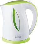 ECG RK 1758 Wasserkocher, Plastik, 1,7 L, Gr&uuml;n-wei&szlig;