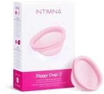 INTIMINA Ziggy Cup 2 - Extrad&uuml;nne, Wiederverwendbare Menstruationsscheibe mit