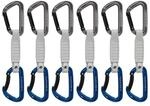 Mammut Workhorse Keylock 12 cm 6-Pack Quickdraws grey/blue Straight Gate/Bent Gate