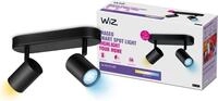 WiZ Imageo 2er-Spot Tunable White & Color, dimmbar, 16 Mio. Farben, smarte Steuerung