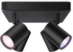 WiZ Imageo 4er-Spot Tunable White & Color, dimmbar, 16 Mio. Farben, smarte Steuerung