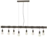 EGLO Pendelleuchte Townshend 4, 8 flammige H&auml;ngelampe vintage, industrial,