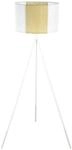 EGLO Stehlampe Arnhem, 1 flammige Stehleuchte vintage, boho, hygge, Standleuchte aus