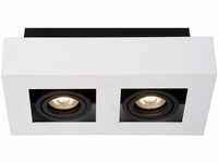 Lucide XIRAX - Deckenstrahler - LED Dim to warm - GU10-2x5W 2200K/3000K - Weiß